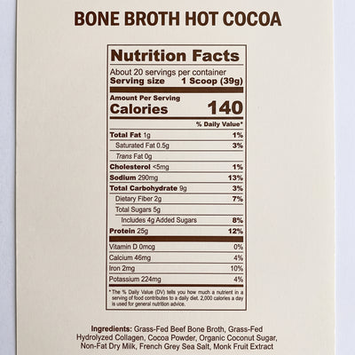 Bone Broth Hot Cocoa