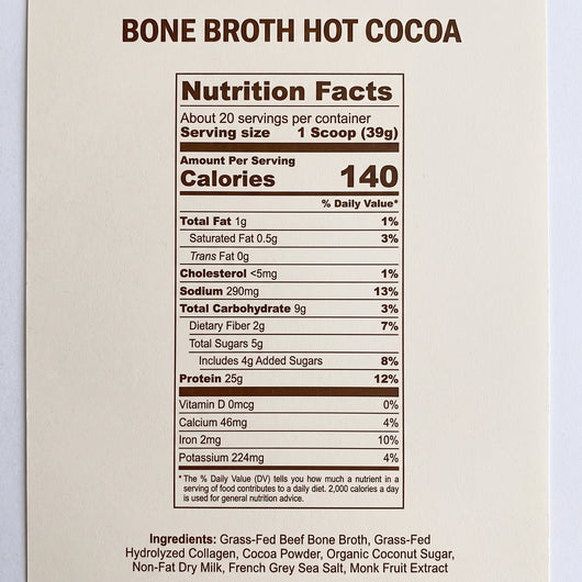 Bone Broth Hot Cocoa