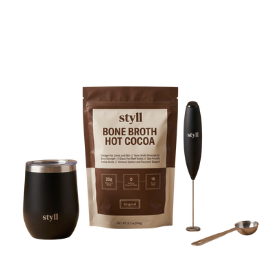 Frother, Mug & Spoon